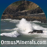 OrmusMinerals.com logo OrmusMinerals.com logo